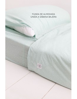 Saco de dormir con almohada Mint Dots Petite Marmotte