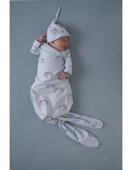 Pijama saco de bebé de algodón orgánico Petite Marmotte