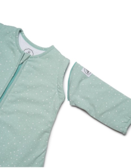 saco de dormir_invierno_mint dots_tog 2,5_petite marmotte