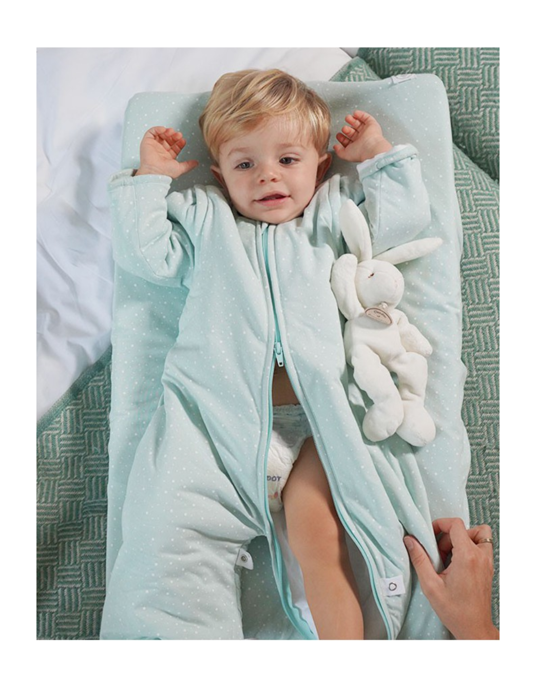 ▷ Pijama Manta TOG 2,5 Beige para Bebé - Petite Marmotte