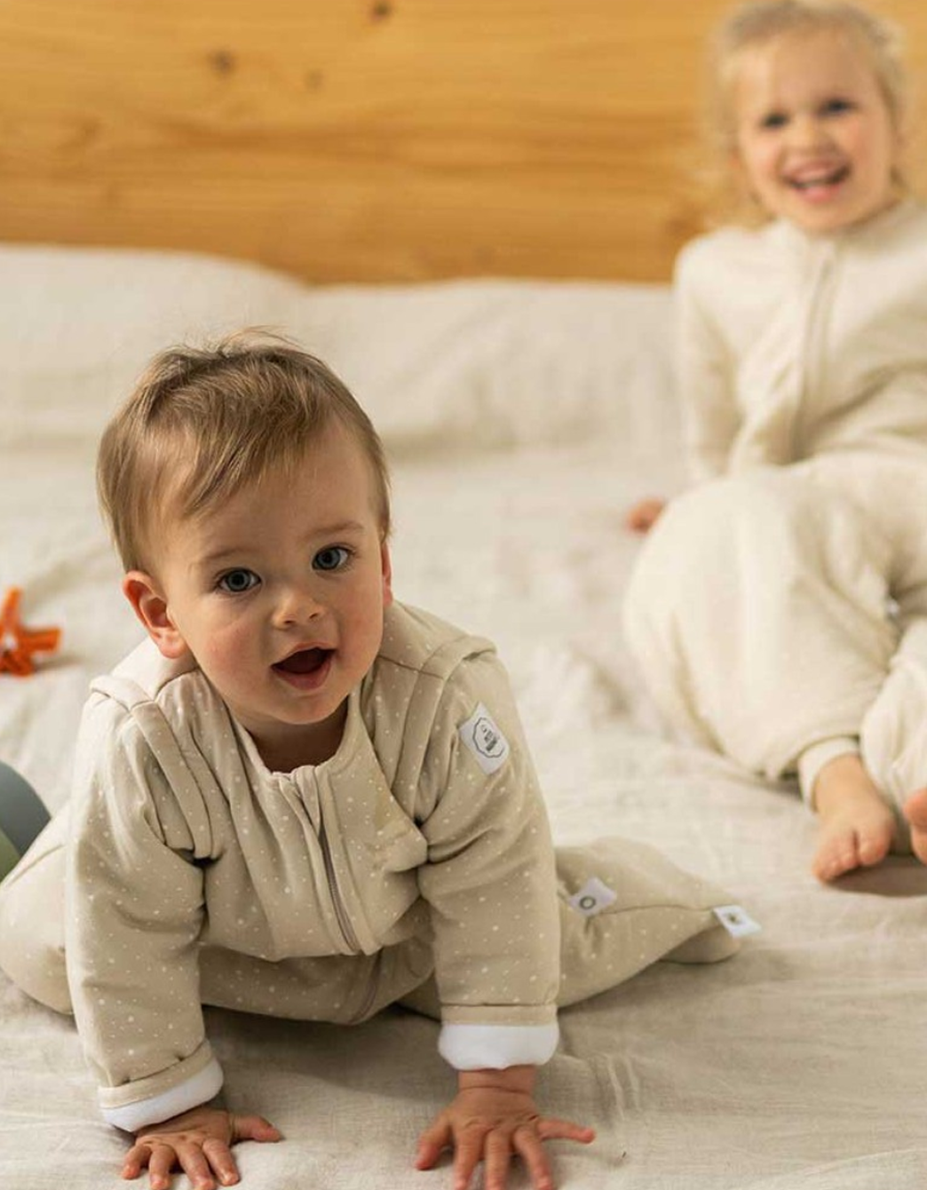 ▷ Pijama Manta TOG 2,5 Beige para Bebé - Petite Marmotte