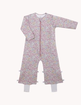 Pijama manta Liberty Rosa TOG 2,5 - Petite Marmotte