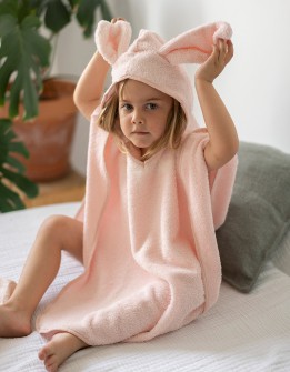 poncho de toalla para niña Petite Marmotte