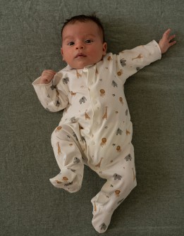 pijama recién nacido orgánico Petite Marmotte