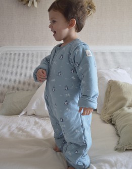 Pijama manta invierno Pingüinos - Petite Marmotte